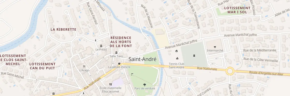 Plan du 18 Rue de Taxo à Saint-André