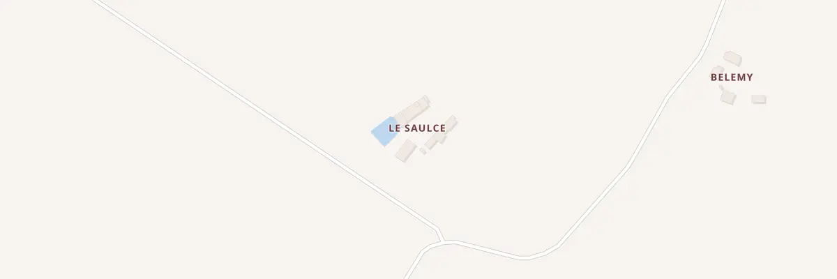 Plan du 181 Le Saulce à Champcevrais