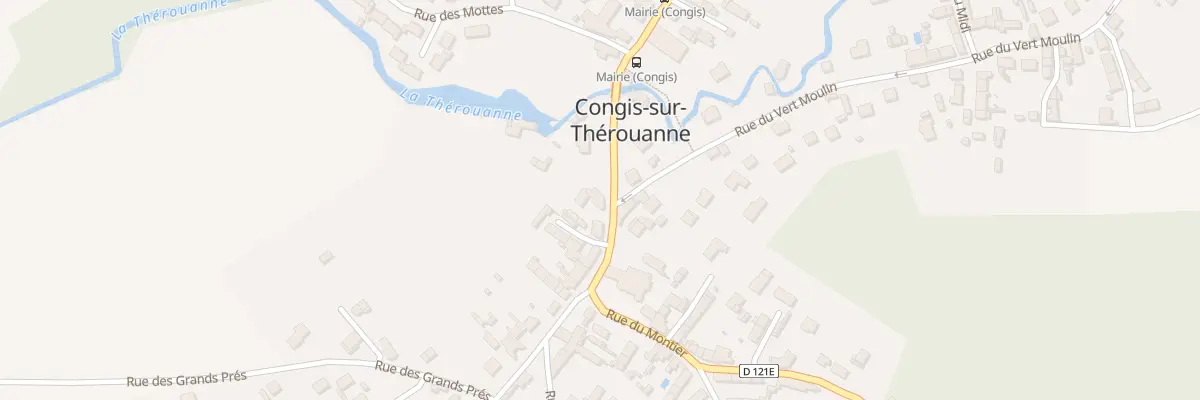 Plan du 2 Pl de l’Eglise à Congis-sur-Thérouanne