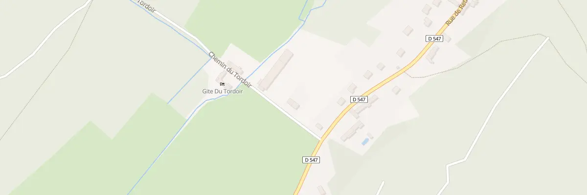 Plan du 6 Che du Tordoir à Trosly-Breuil