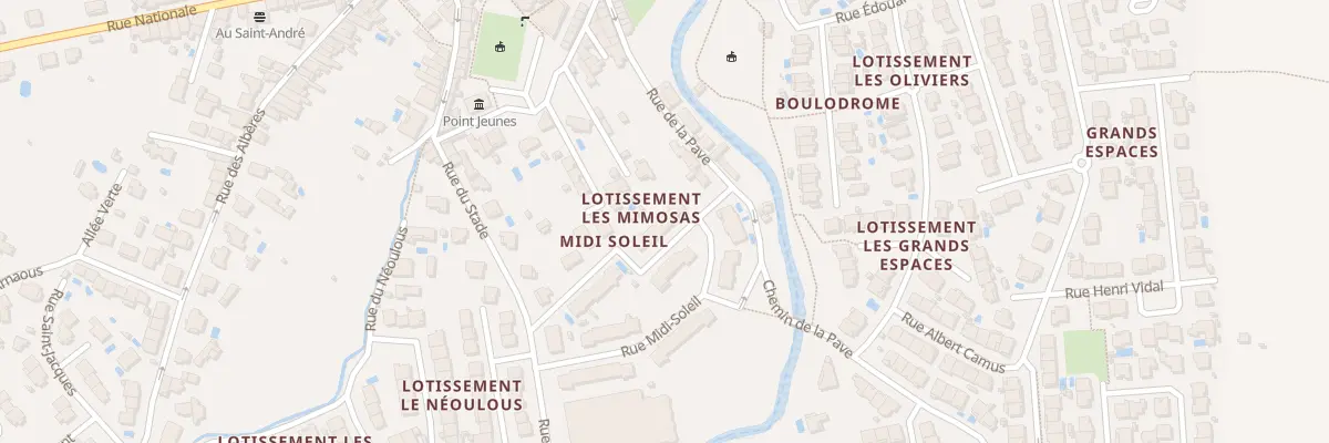 Plan du 4 Rue Midi Soleil à Saint-André