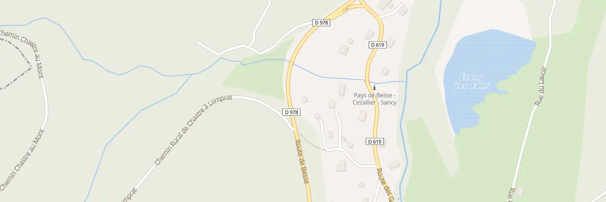 Plan du 5 Rte de Besse -Lomprat- à Saint-Pierre-Colamine