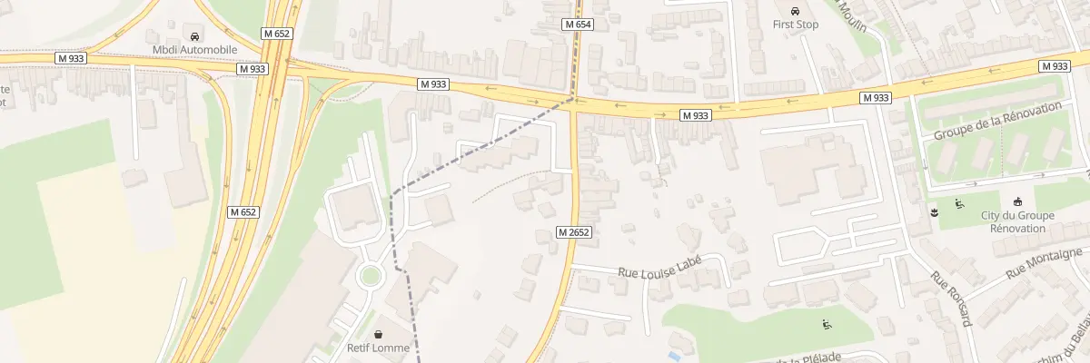 Plan du 2 Rue des Fusillés à Lille