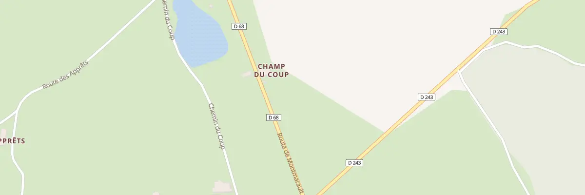 Plan du 5113 Champ du Coup à Blomard