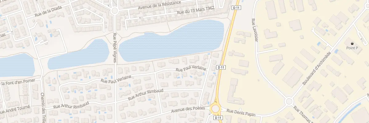 Plan du 26 Rue Paul Verlaine à Elne