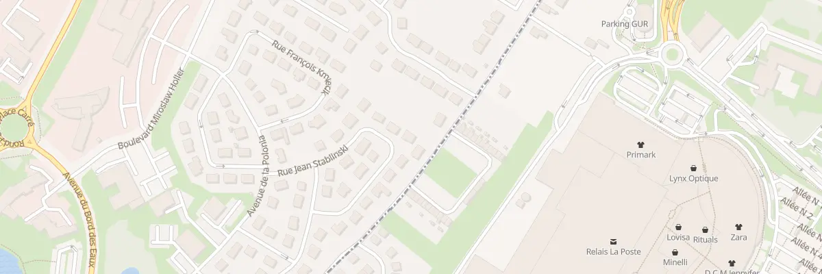 Plan du 98 Rue Jean Stablinski à Hénin-Beaumont