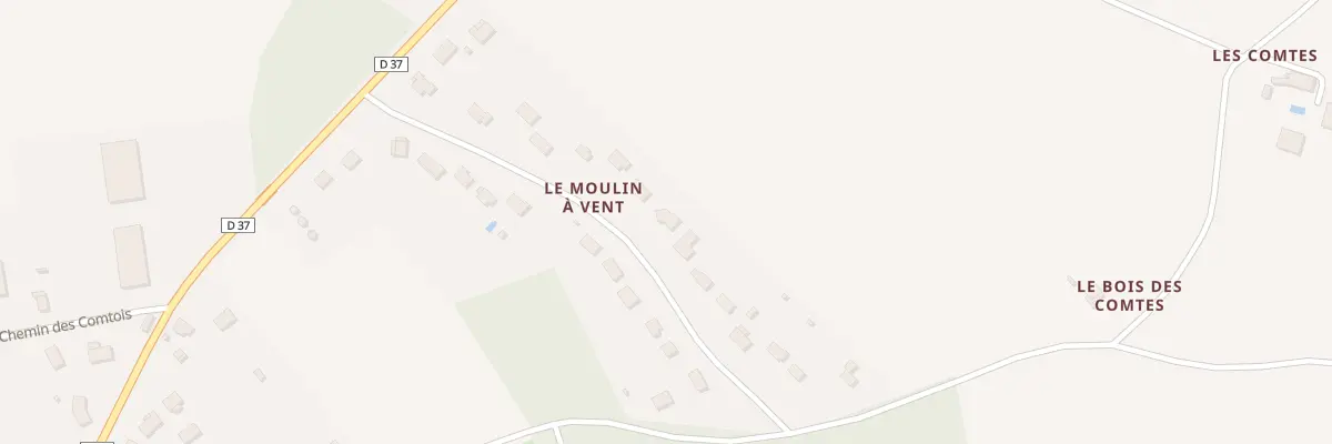 Plan du 10 Le Moulin à vent à Chuelles