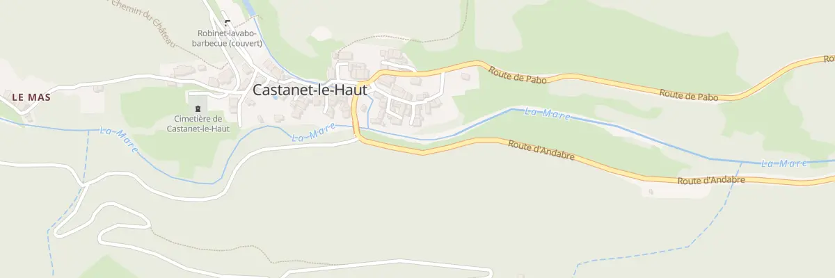 Plan du 5 Imp de la Source à Castanet-le-Haut