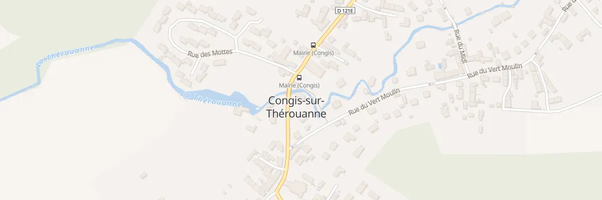 Plan du 47 Rue de la Poste à Congis-sur-Thérouanne