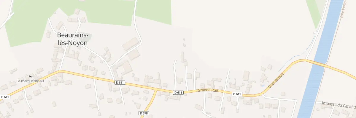 Plan du 689 Gr Grande Rue à Beaurains-lès-Noyon