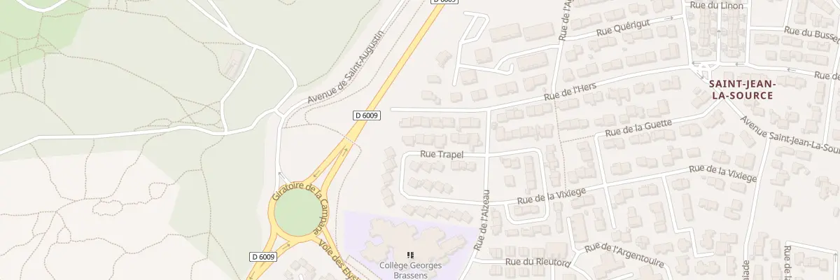 Plan du 12 Rue du Trapel à Narbonne