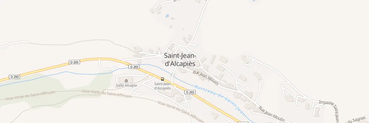 Plan du 1 Rue de l’Eglise à Saint-Jean-d’Alcapiès