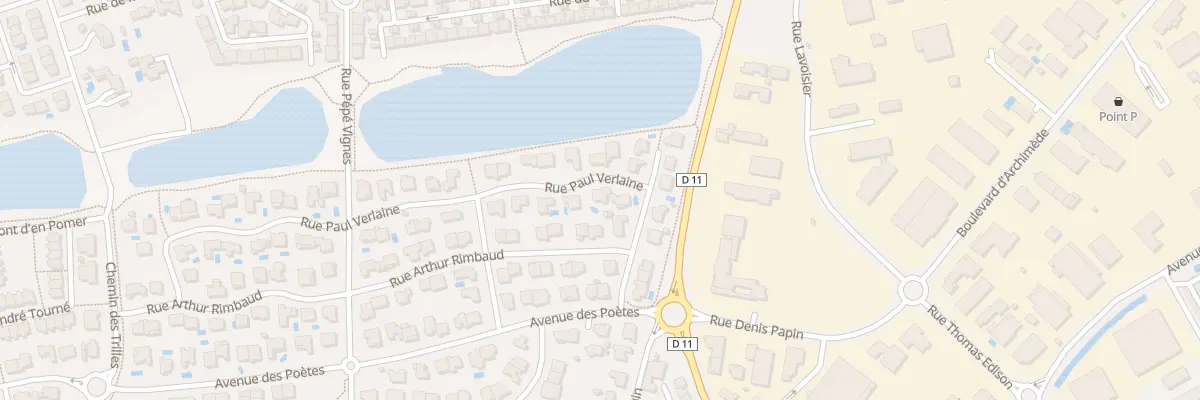 Plan du 5 Rue Paul Verlaine à Elne