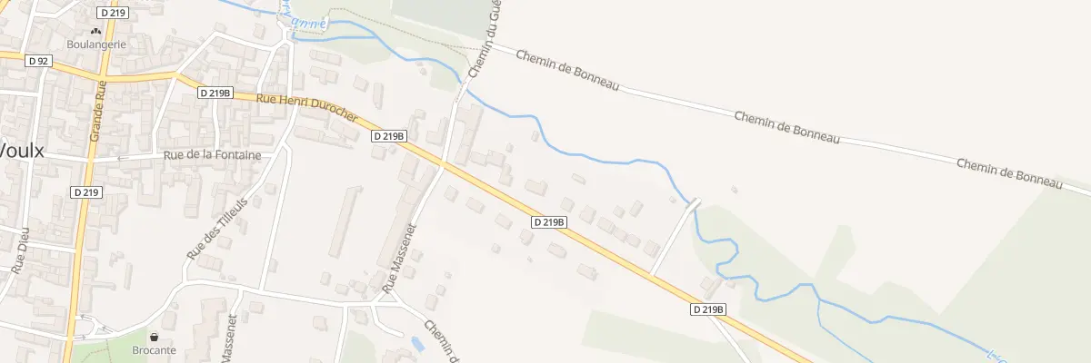 Plan du 51 Rue Henri Durocher à Voulx