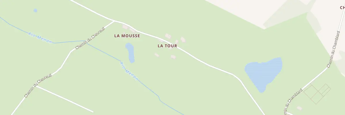 Plan du 1 De la Tour à Neure