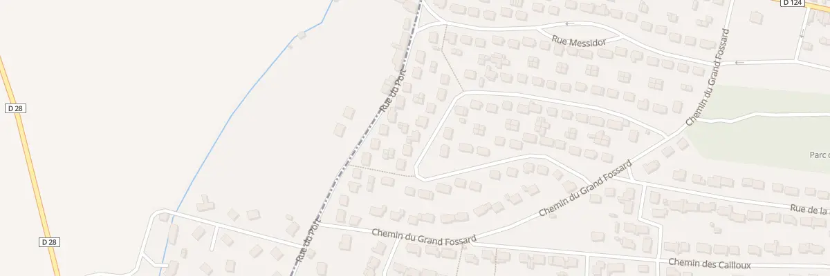 Plan du 38 Rue de la Couture à Cannes-Écluse