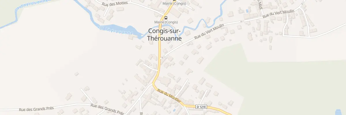 Plan du 2 Rue du Vert Moulin à Congis-sur-Thérouanne