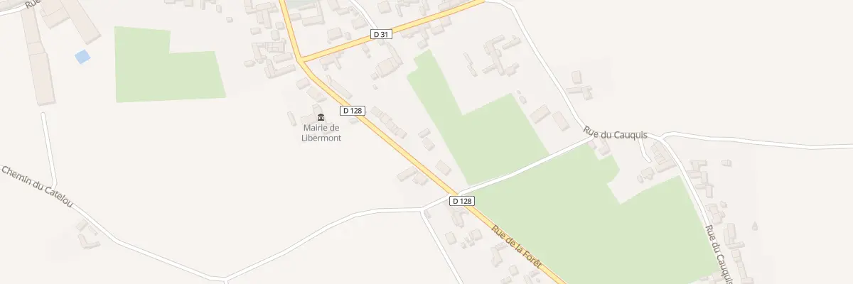 Plan du 171 Rue de la Forêt à Libermont