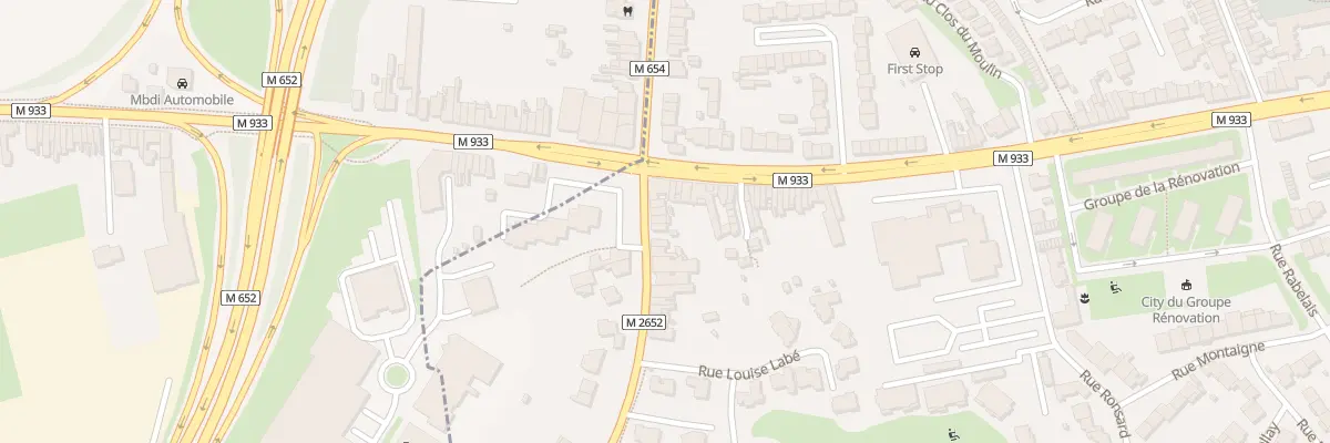 Plan du 5 Rue des Fusillés à Lille
