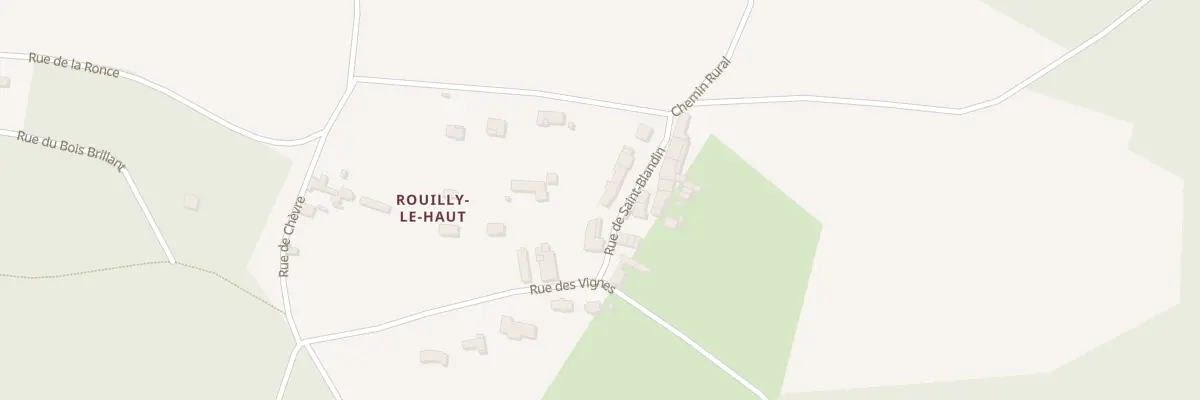 Plan du 3 Rue Saint Blandin à Guérard