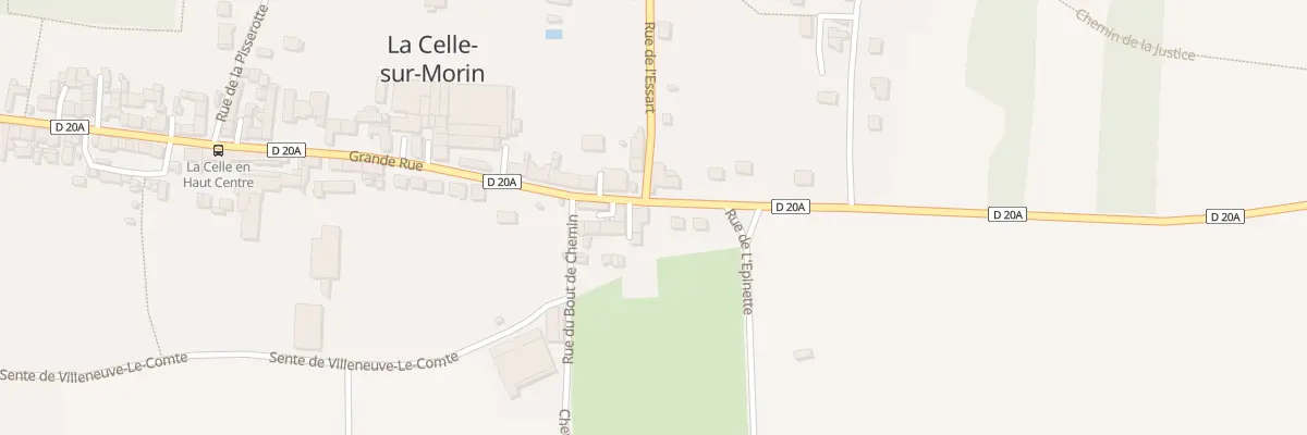 Plan du 1C Grande Rue à La Celle-sur-Morin