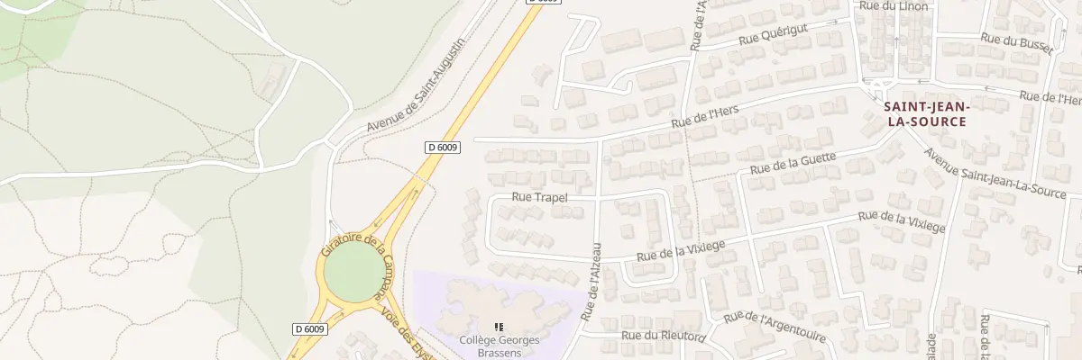 Plan du 8 Rue du Trapel à Narbonne