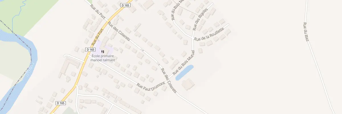 Plan du 15 Rue des Coterets à Bailly