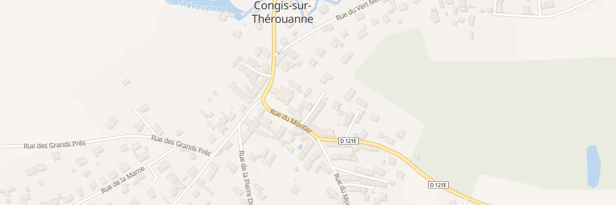 Plan du 5 Rue du Montier à Congis-sur-Thérouanne