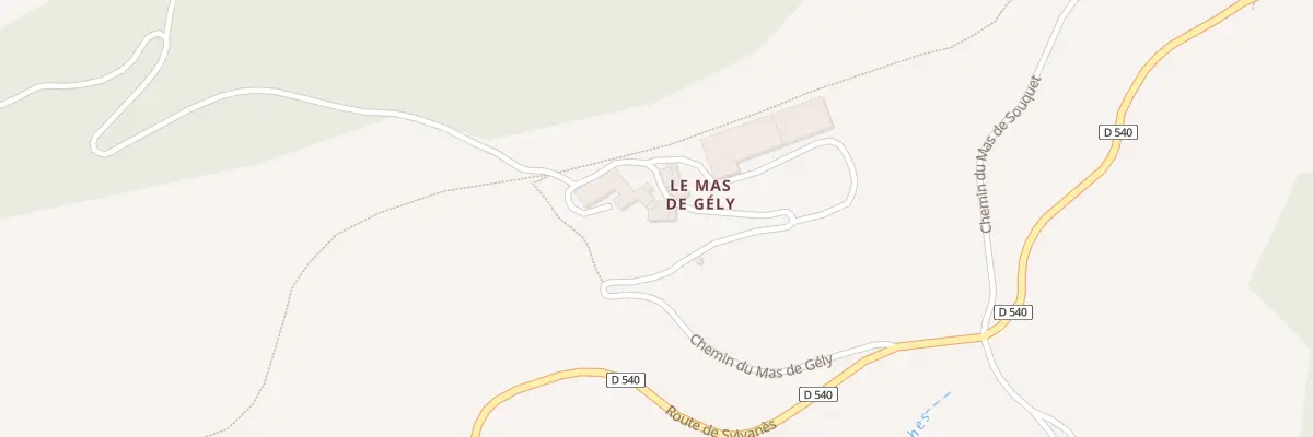 Plan du 5175 Le Mas de Gely à Saint-Félix-de-Sorgues