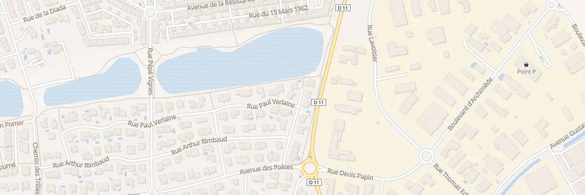 Plan du 20 Rue Paul Verlaine à Elne