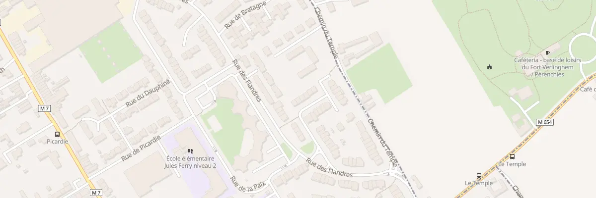 Plan du 11 Rue de Lorraine à Pérenchies