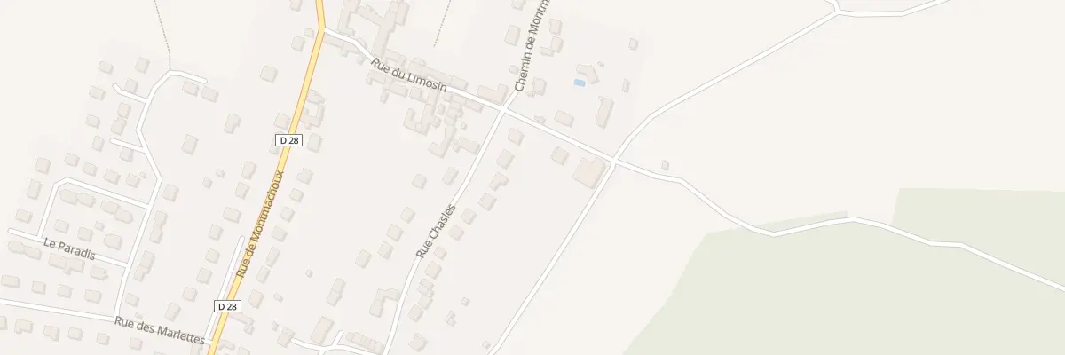 Plan du 58 Rue Chasles à Voulx