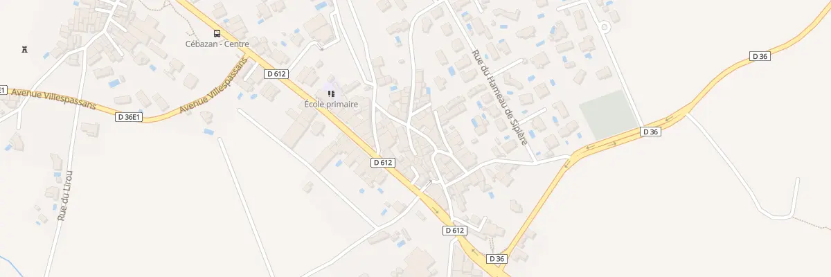 Plan du 5148 Gr Grand Rue à Cébazan