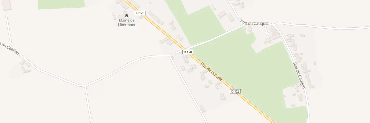 Plan du 260 Rue de la Forêt à Libermont