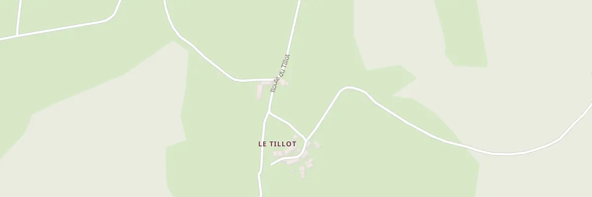 Plan du 3 Rte du Tillot à Chouvigny