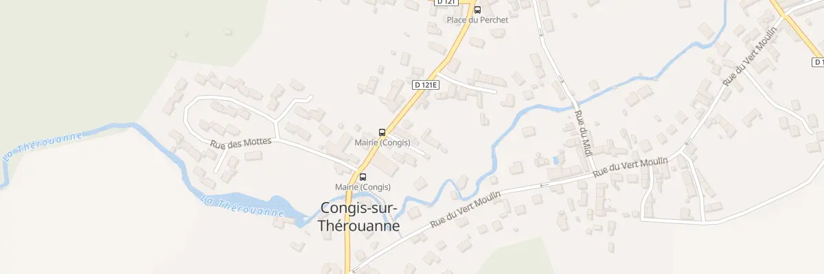Plan du 39 Rue de la Poste à Congis-sur-Thérouanne