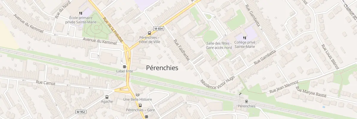 Plan du 30 Rue Faidherbe à Pérenchies