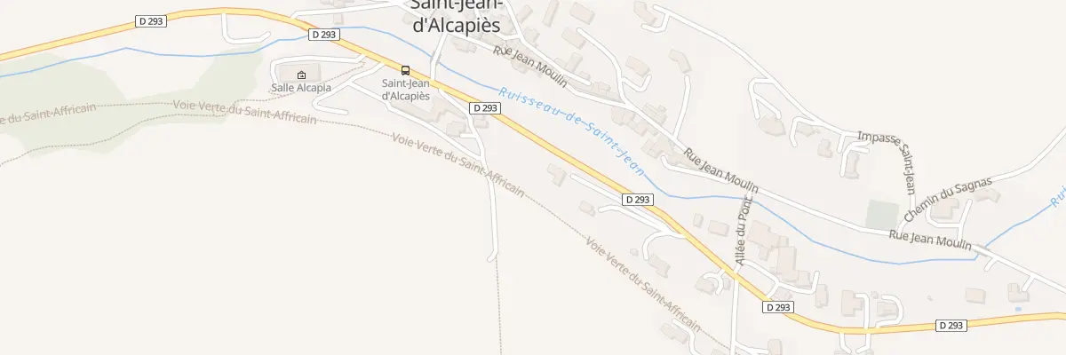 Plan du 5132 Saint Jean d’Alcapies à Saint-Jean-d’Alcapiès