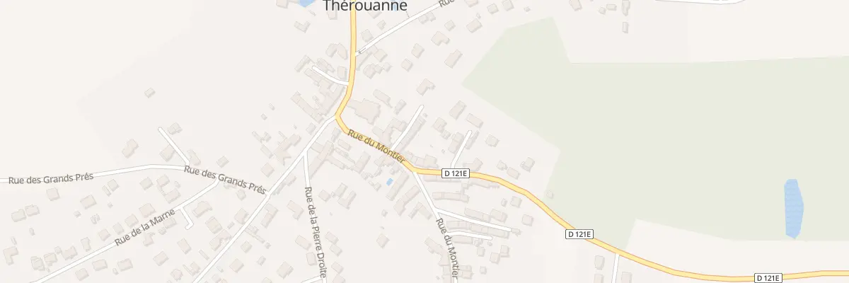Plan du 11 Rue du Montier à Congis-sur-Thérouanne