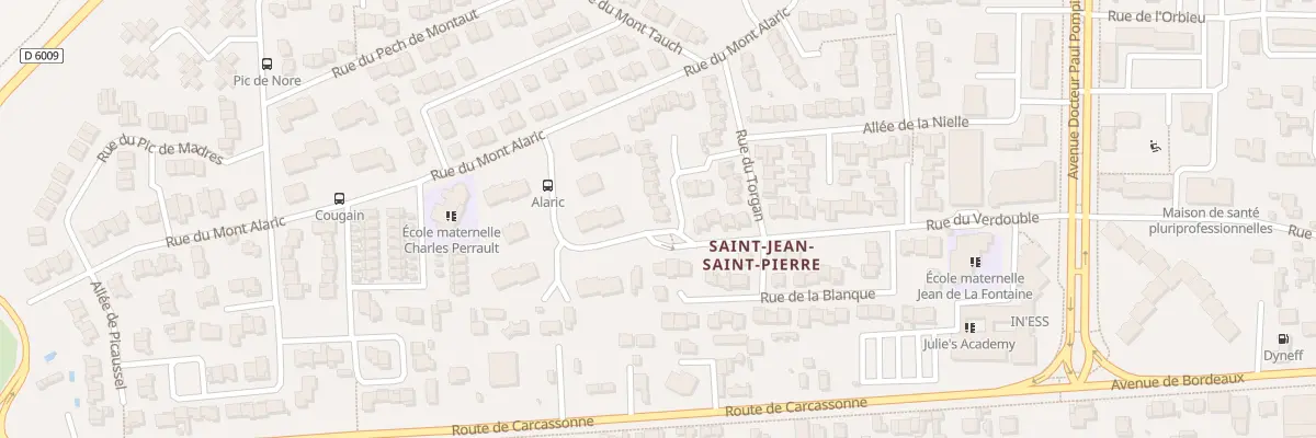 Plan du 8 All de l’Argent Double à Narbonne