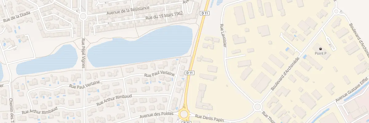 Plan du 16 Rue Paul Verlaine à Elne