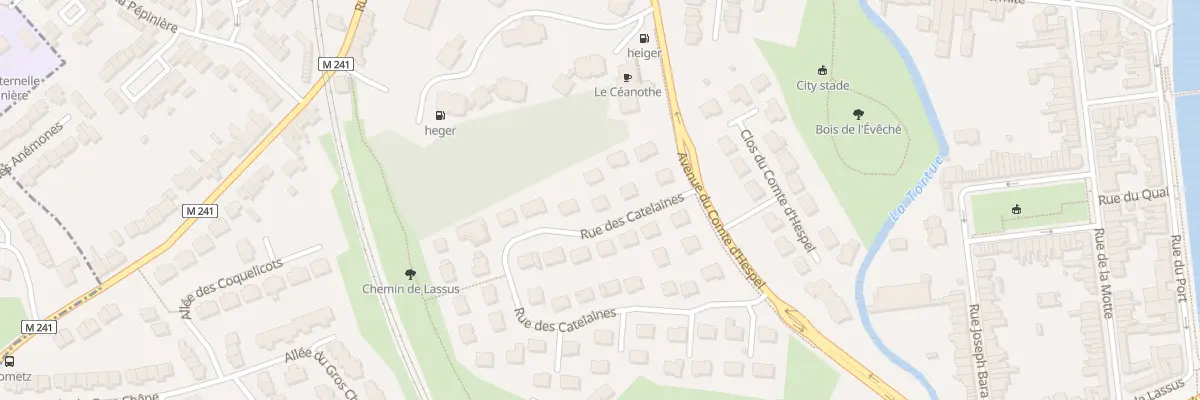 Plan du 59 Rue des Catelaines à Haubourdin