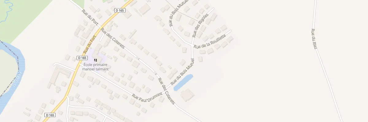 Plan du 5 Rue du Bois Mutuel à Bailly