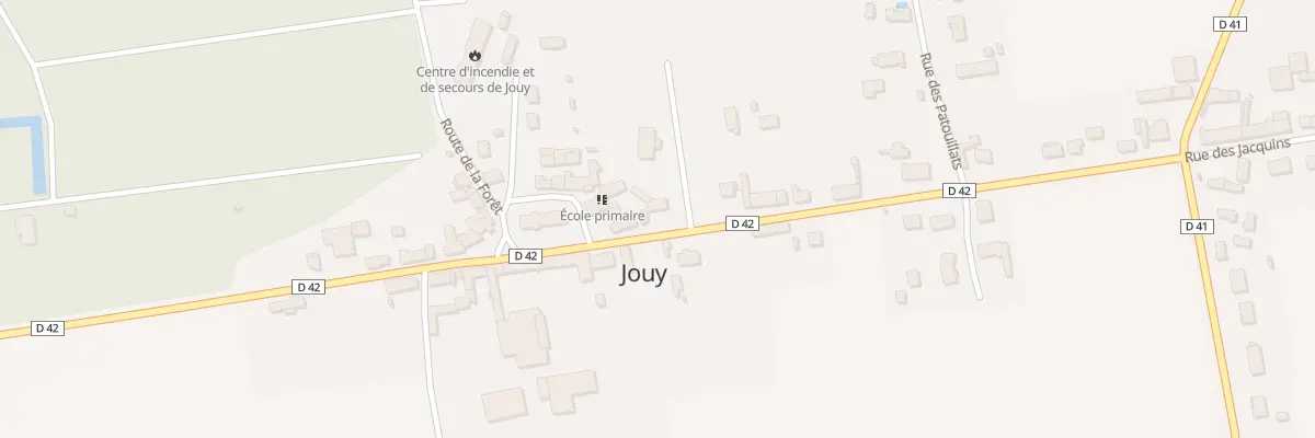 Plan du 31 Rue du Chemin de César à Jouy