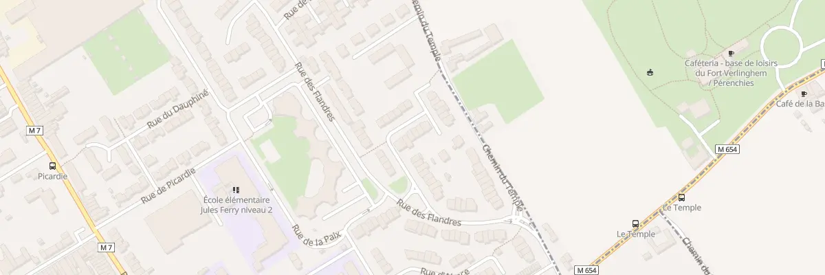 Plan du 22 Rue de Lorraine à Pérenchies