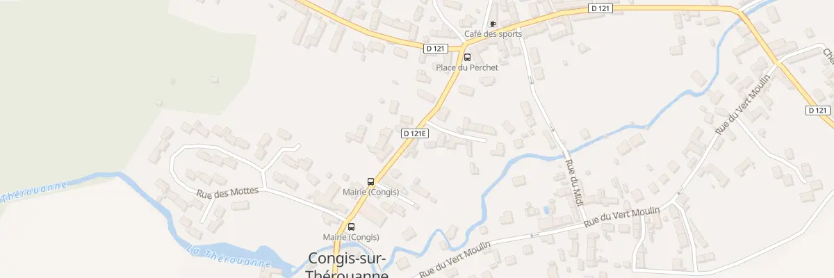 Plan du 29 Rue de la Poste à Congis-sur-Thérouanne
