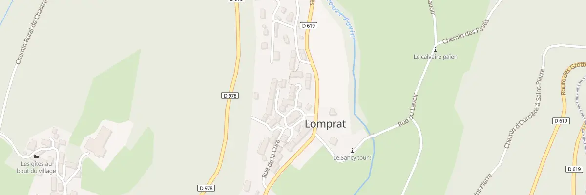 Plan du 1 All du Sabotier -Lomprat- à Saint-Pierre-Colamine