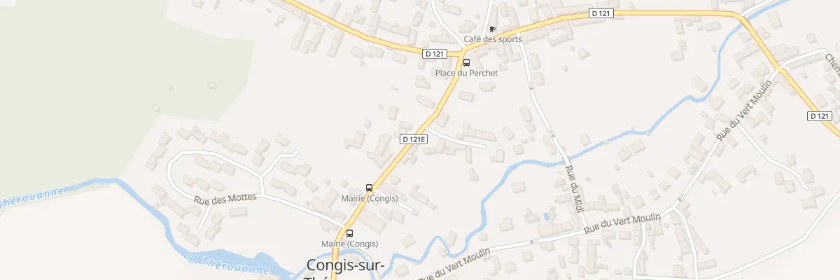 Plan du 27 Rue de la Poste à Congis-sur-Thérouanne