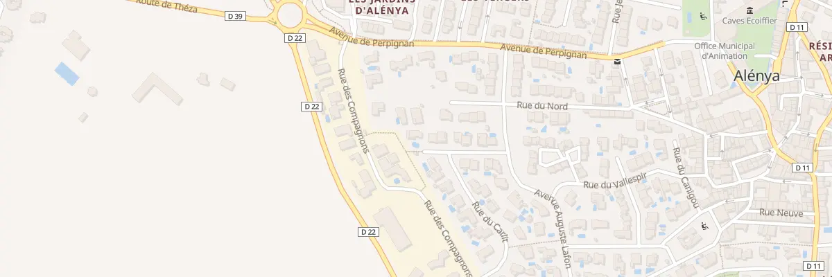 Plan du 14 Rue du Souvenir Français à Alénya