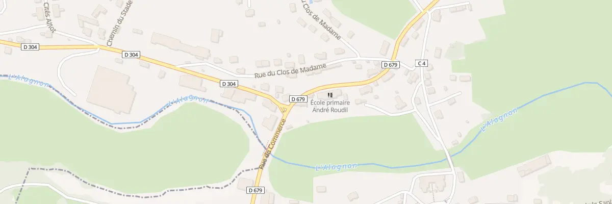 Plan du 4 Rue des Ecoles à Neussargues-Moissac